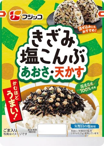 きざみ塩こんぶ あおさ・天かすの製品パッケージ