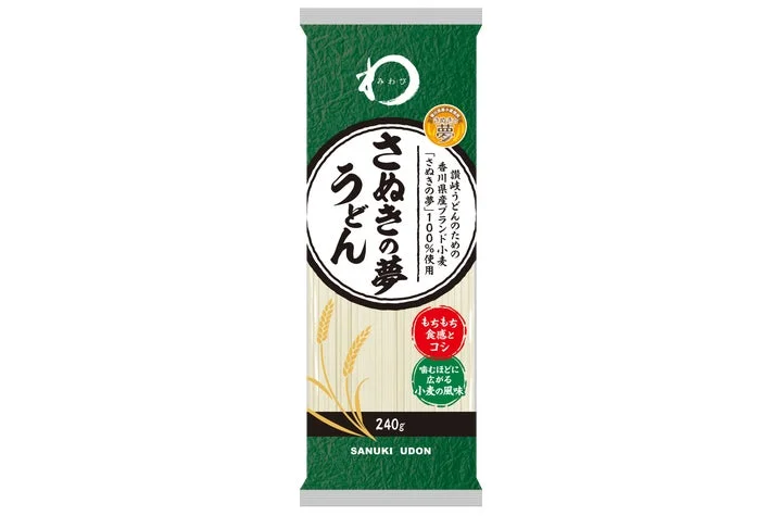 「みわび さぬきの夢うどん」のパッケージ外装