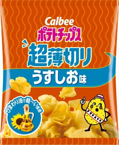 ポテトチップス 超薄切り うすしお味のパッケージ画像
