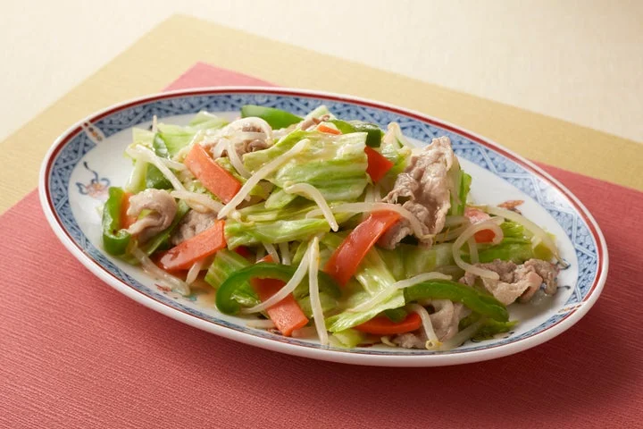 野菜炒めの料理写真