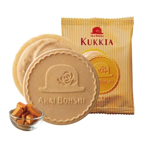 キャラメルチョコ味のKUKKIAとキャラメルの欠片