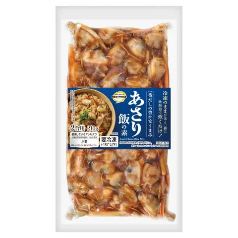 トップバリュベストプライス あさり飯の素のパッケージ