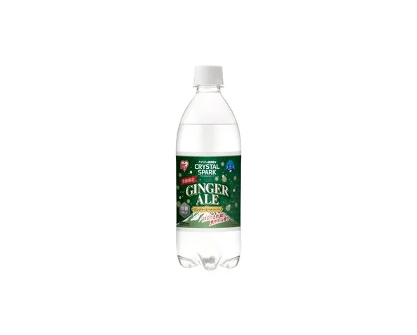 CRYSTAL SPARK ジンジャーエールのボトル単体。