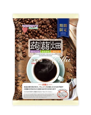 蒟蒻畑コーヒー味の製品パッケージ単体
