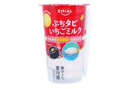 TAPIOCA TIME ぷちタピいちごミルクの製品パッケージ
