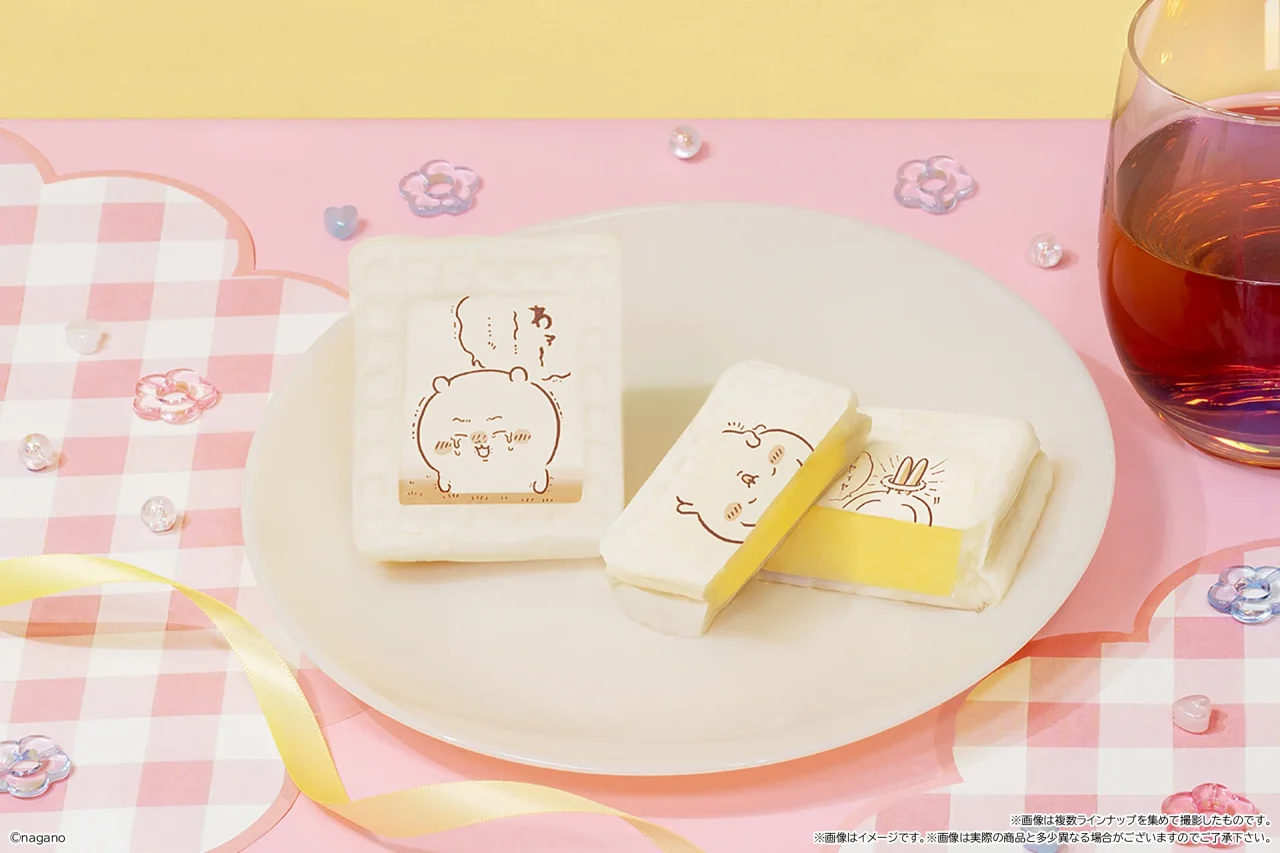 ちいかわ わっふれ~む3のワッフルと断面