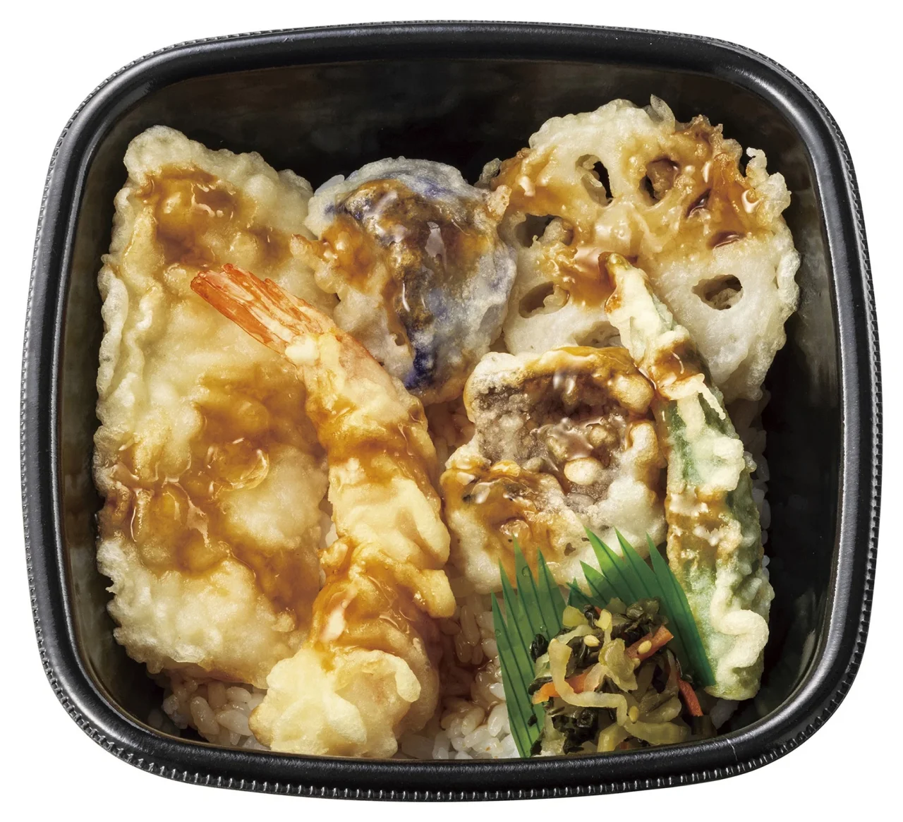 海鮮天丼シリーズの天ぷら弁当