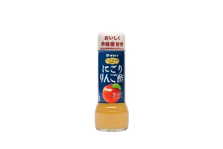 新商品「にごりの力 にごりりんご酢 180ml瓶」の製品単体画像