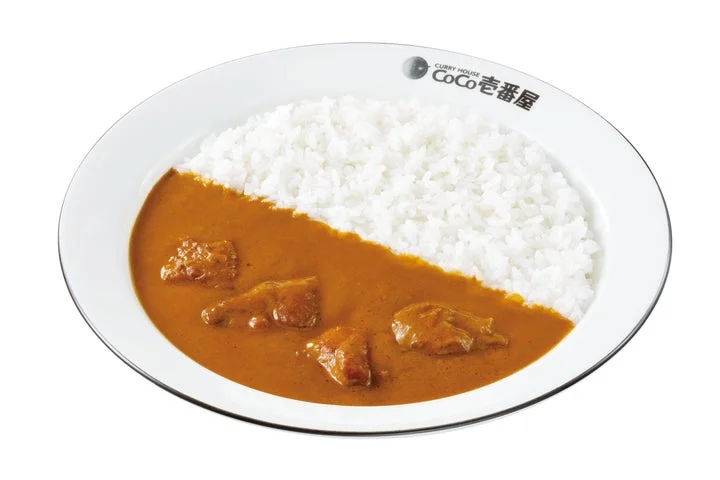 バターチキンカレーの盛り付け状態
