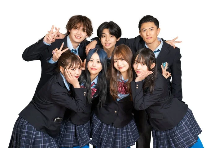 インフルエンサーユニット「放課後アオハル学園」のメンバー集合写真
