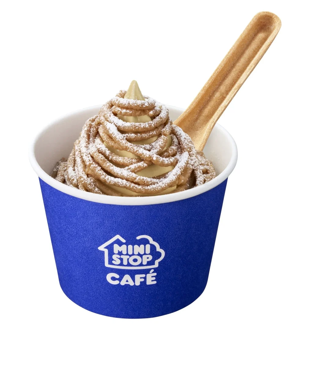 カップに入ったごほうびソフト至福のモンブラン
