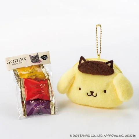 G ショコラ3粒入とポムポムプリンのポーチ