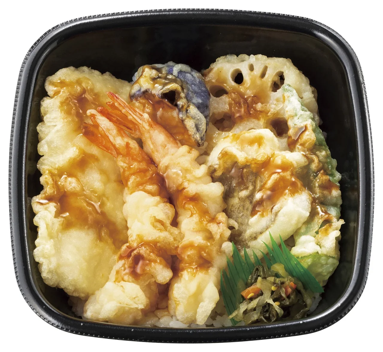 海鮮天丼シリーズの天ぷら弁当