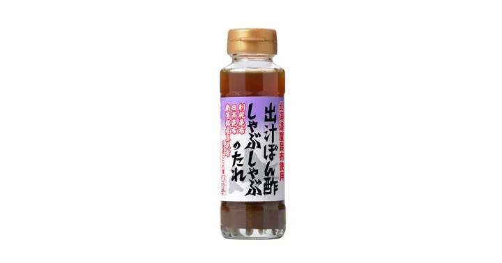 出汁ぽん酢しゃぶしゃぶのたれのボトル商品