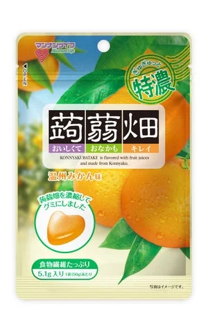 ぎゅぎゅっと特濃蒟蒻畑(温州みかん味)のパッケージ単体