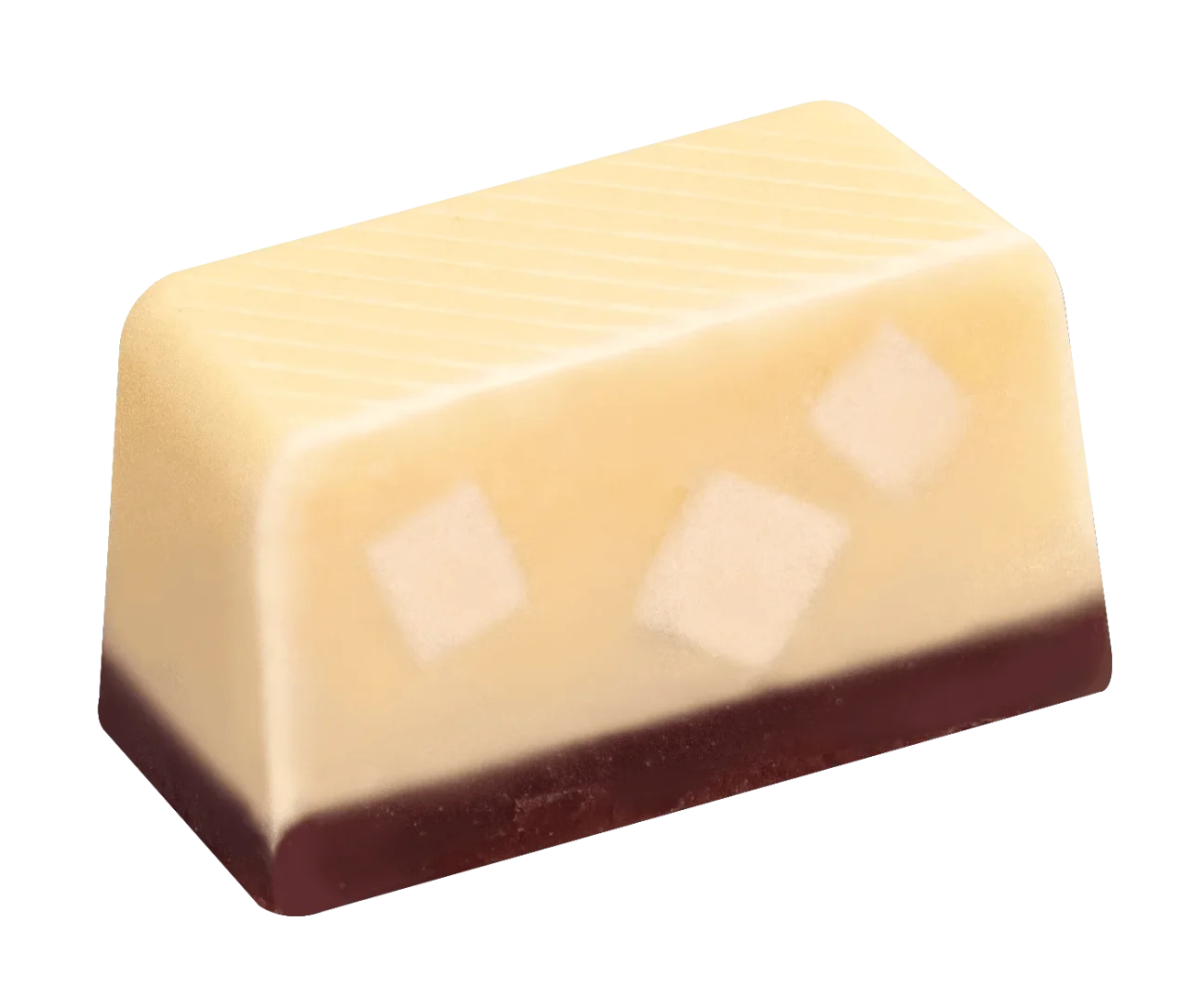 角切りチーズが練り込まれたチーズ風味のチョコレート