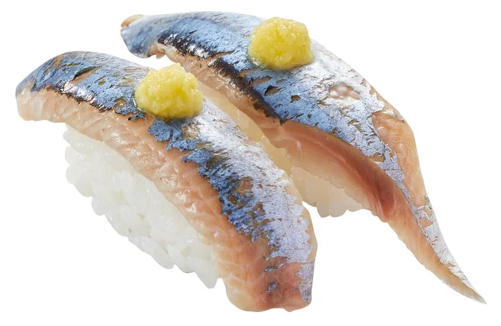 北海道産さんまの握り寿司