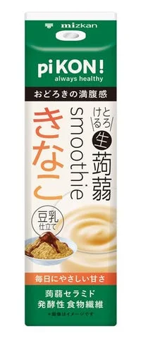 「pi KON! とろける生蒟蒻スムージー きなこ」の製品パッケージ
