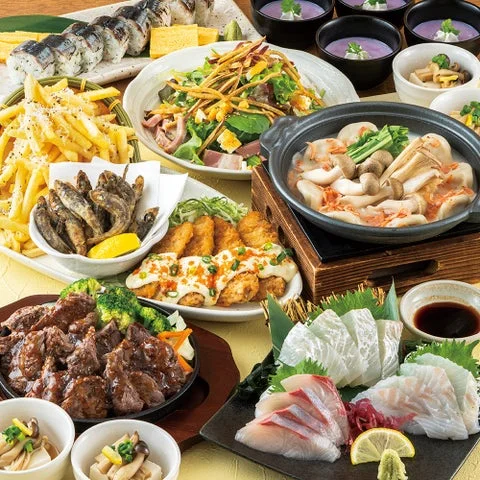 4,500円コースの料理一式