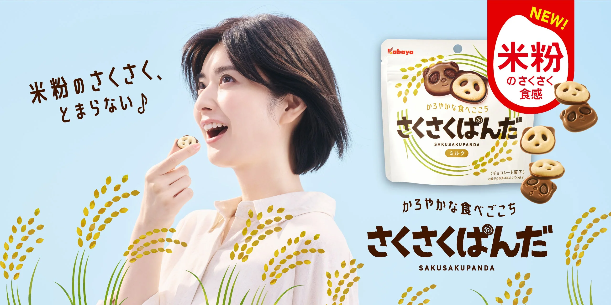 新生さくさくぱんだのブランドコンセプトビジュアル