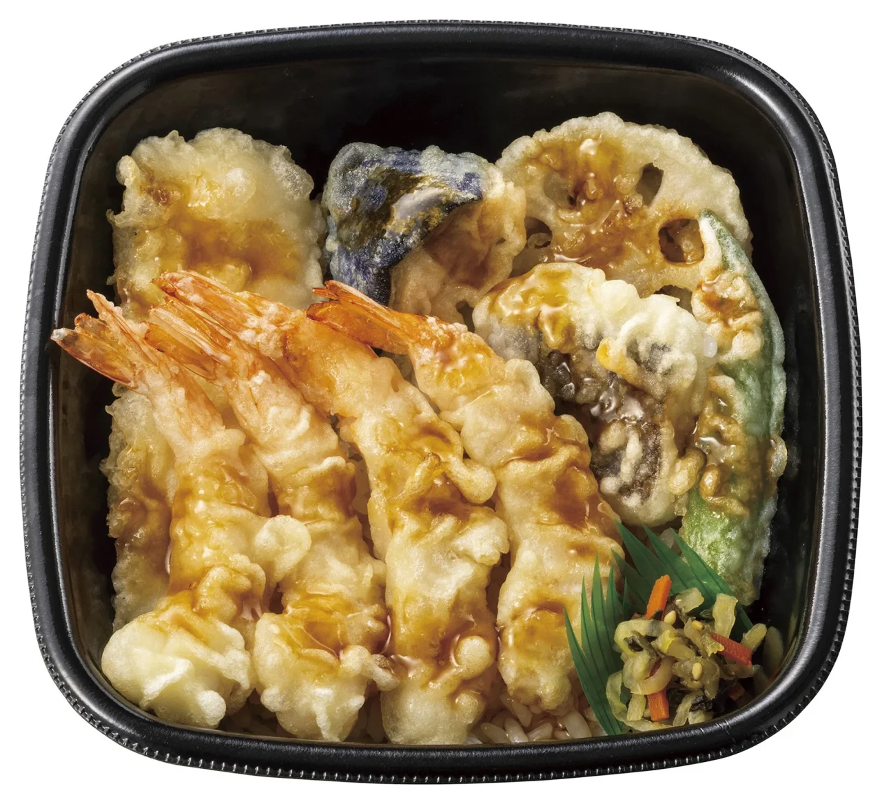 海鮮天丼シリーズの天ぷら弁当