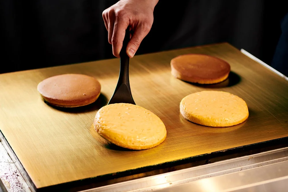 銅板で焼き上げるトラディショナル・ホットケーキ