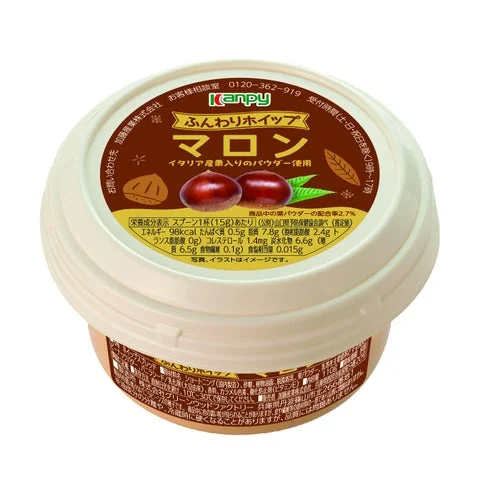 カンピーふんわりホイップ マロンのパッケージ