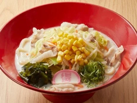 イベリコ豚野菜たっぷりうどんの調理例