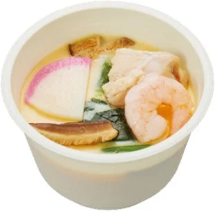 容器に入った持ち帰り用茶碗蒸し