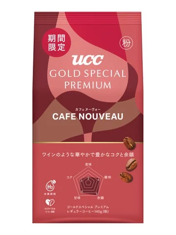 UCC GOLD SPECIAL PREMIUM CAFE NOUVEAU 粉のパッケージ