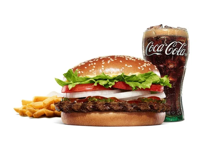 テリヤキワッパーセット（ハンバーガー、フレンチフライ、ドリンク）