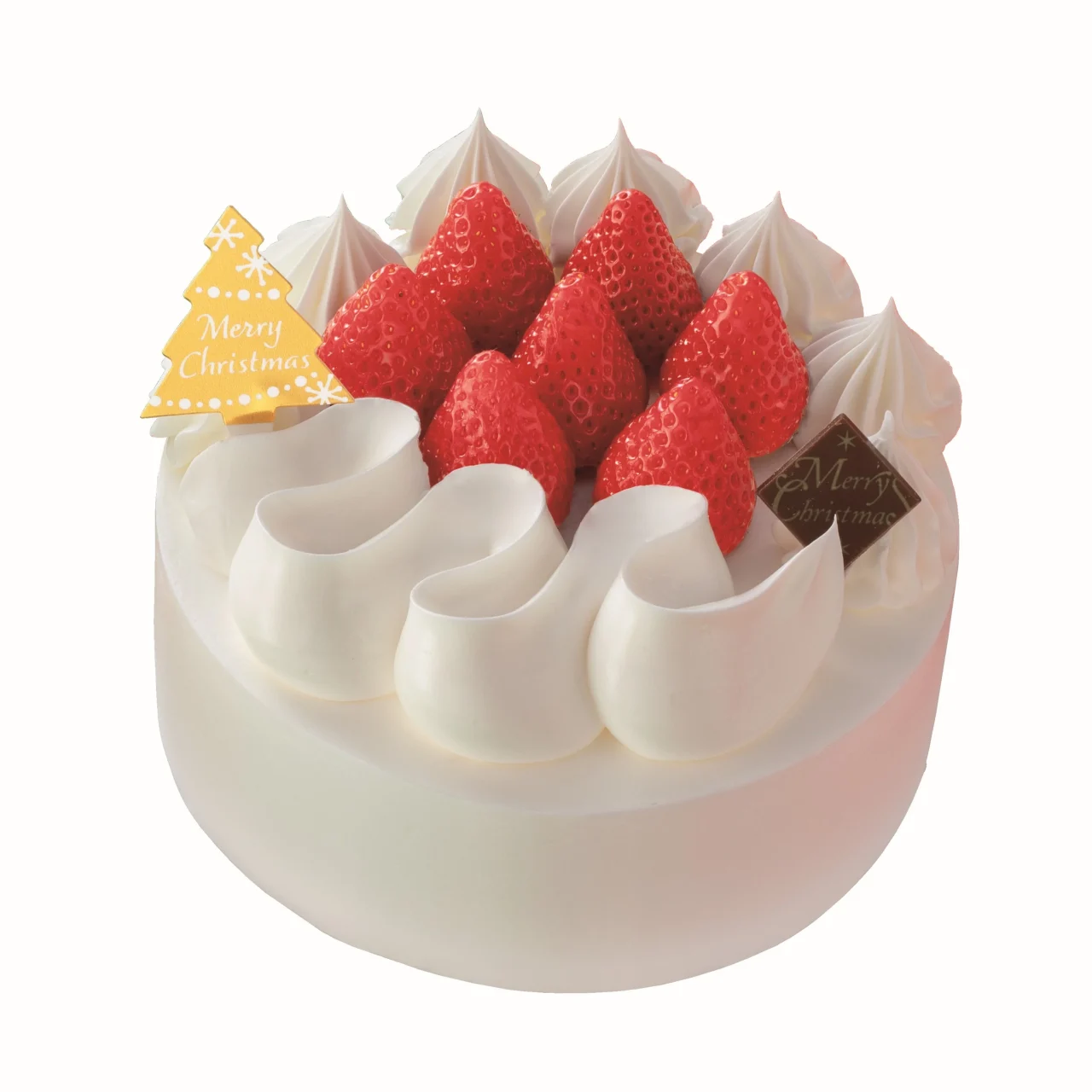 ガトーブランシュ5号。いちごとホイップクリームを飾ったショートケーキ