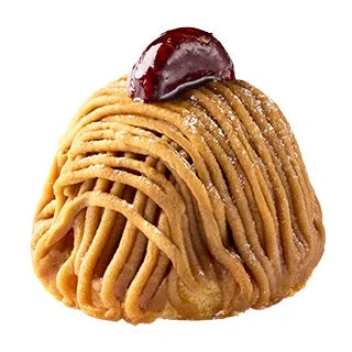 焼き栗を使用した王道モンブラン
