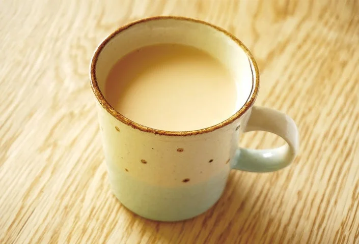 飲み物にクリームを溶かしたアレンジ