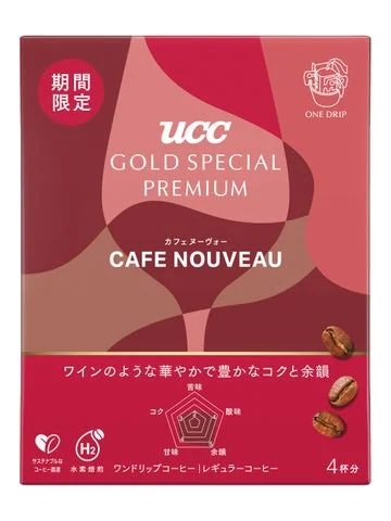 UCC GOLD SPECIAL PREMIUM CAFE NOUVEAU ワンドリップコーヒーのパ