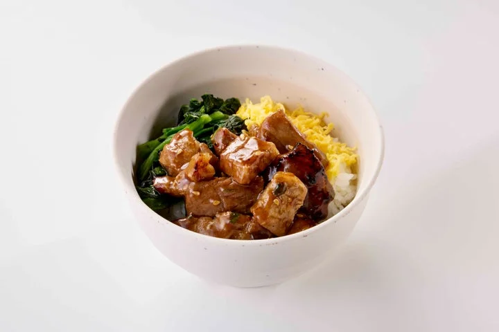 完成したルーロー飯
