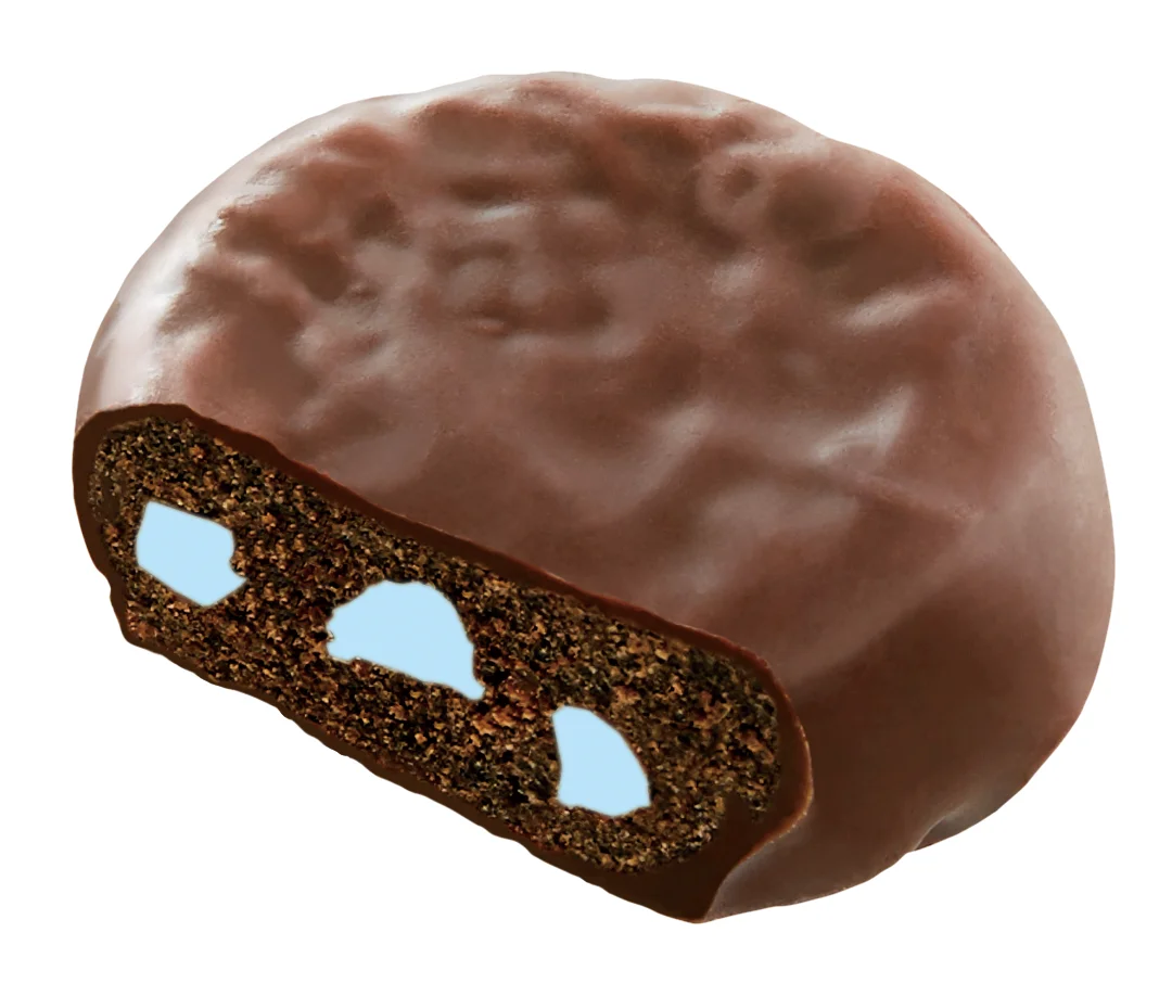 カントリーマアムチョコまみれザ・ワールド（アラスカ編）の断面