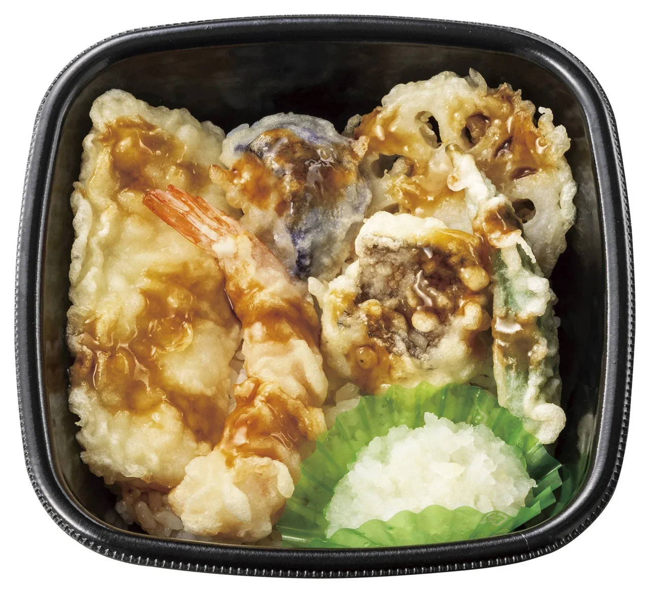 海鮮天丼シリーズの天ぷら弁当