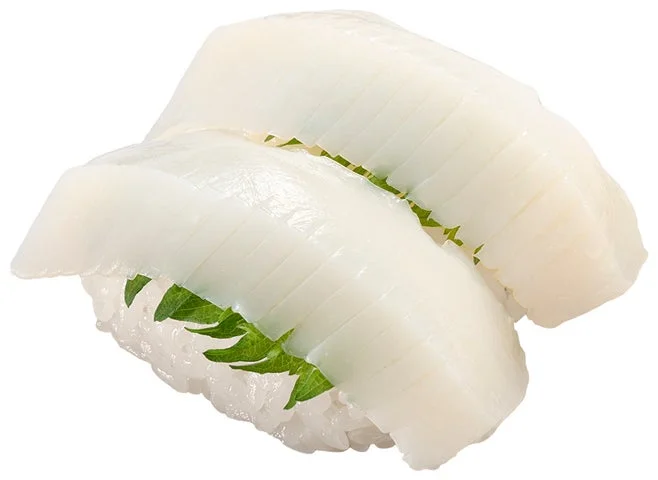 青森産ムラサキいかの寿司