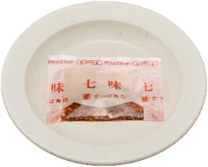 小袋に入ったおでん用の七味