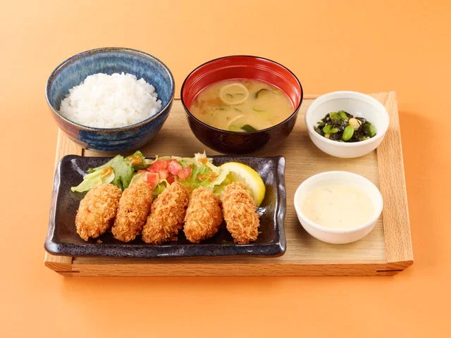 牡蠣フライ膳
