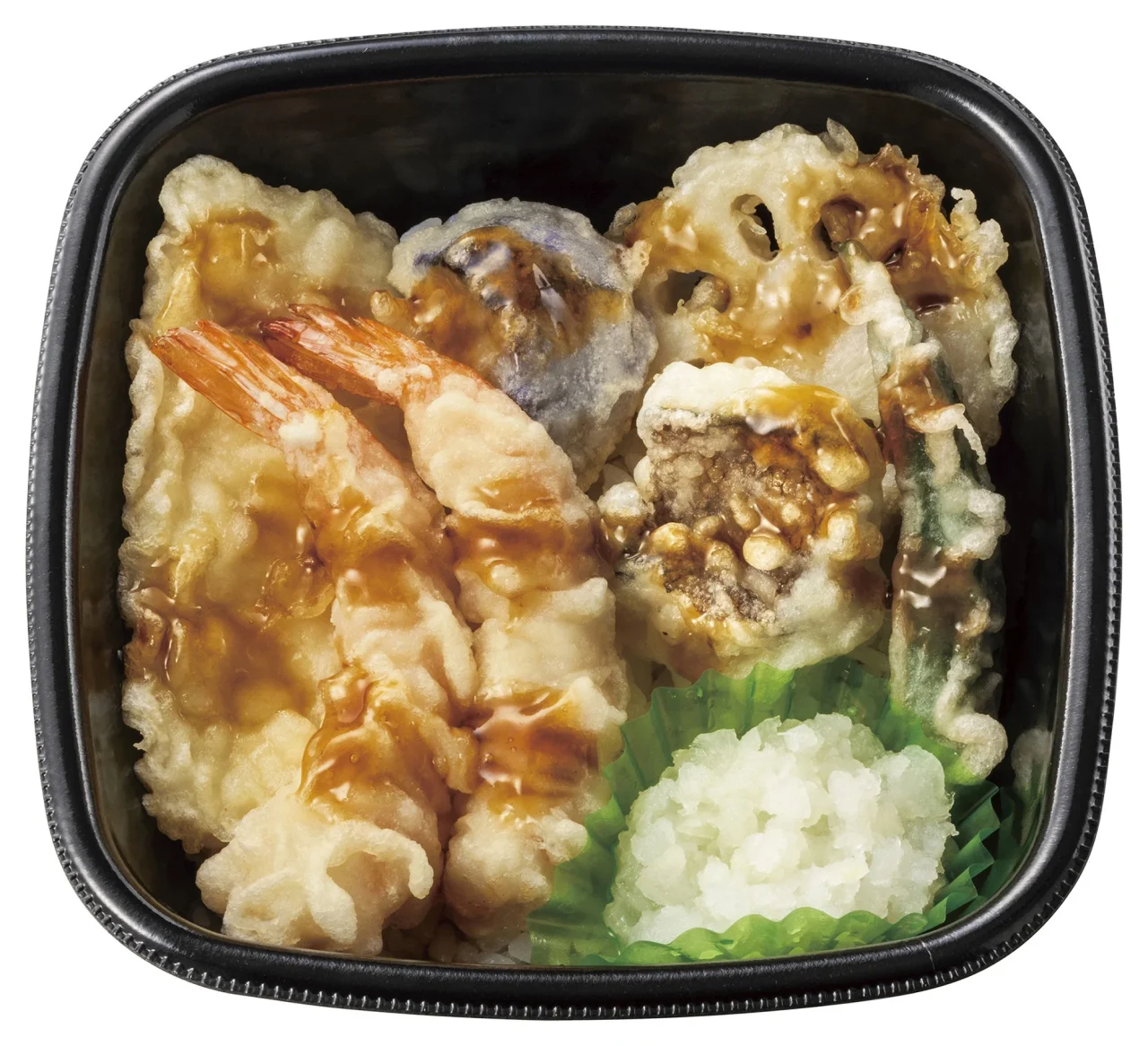 海鮮天丼シリーズの天ぷら弁当