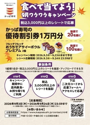 ワクワクキャンペーンの応募方法図解