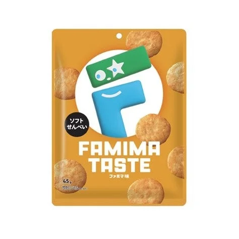 ファミマ味ソフトせんべいのパッケージ
