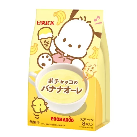 ポチャッコのバナナオーレのパッケージ