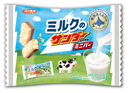 ミルクのサンダーミニバーのパッケージ画像