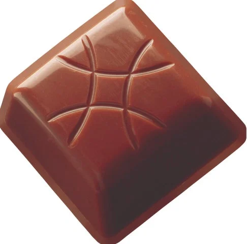 ミルキーチョコレート（プリン味）の表面