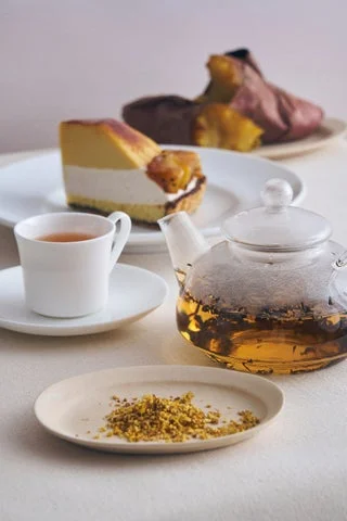 金木犀の紅茶とスイーツのペアリング
