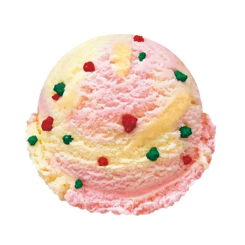 ポッピングミルキー風味のアイスクリーム