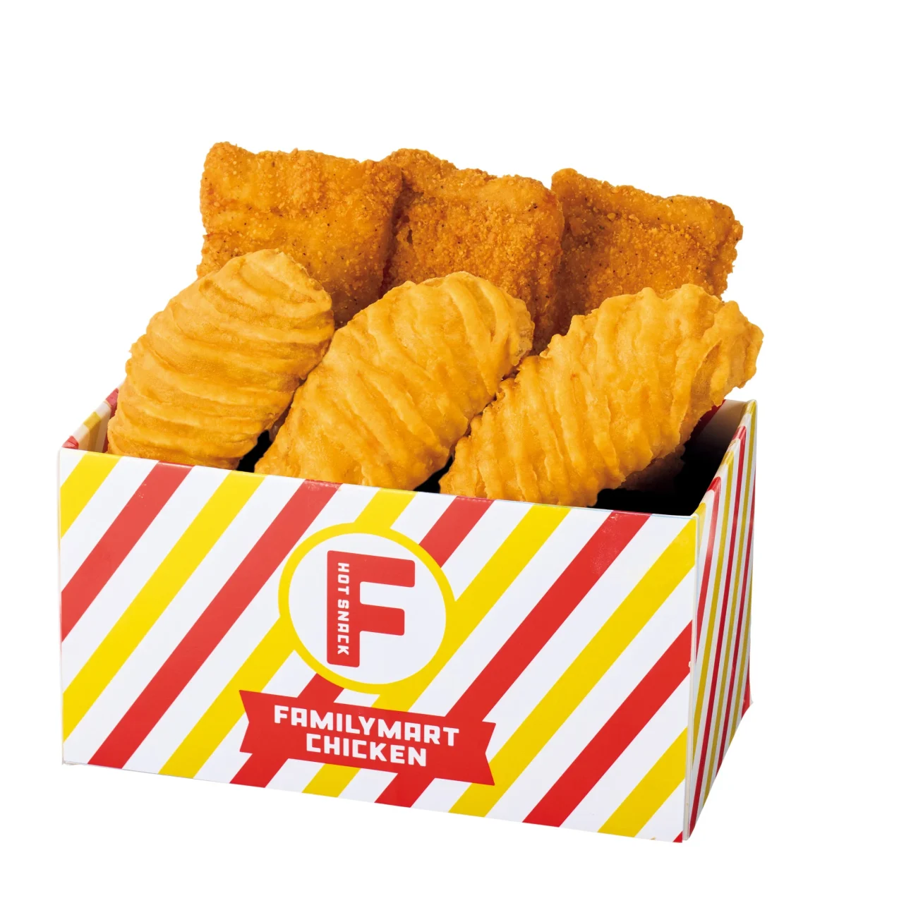 ファミチキ6個セットの骨なしフライドチキン